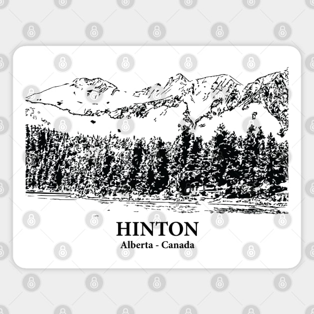 Hinton - Alberta Magnet by Lakeric